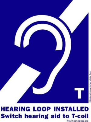Hearing Loop System Universal Symbol