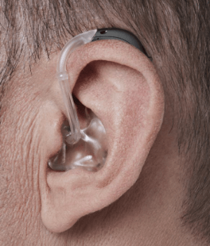 Behind the ear hearing aid